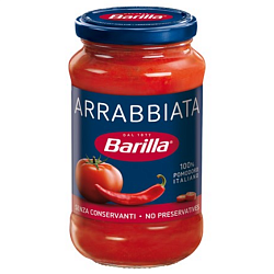 Соус Barilla Arrabbiata томатный с перцем чили 400 г