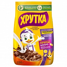 Готовый завтрак Хрутка шоколадный 230 г
