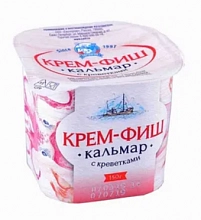 Паста Крем-Фиш с кальмаром и креветкой 180 г