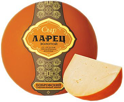 Сыр Золотой Ларец 50 % полутвердый