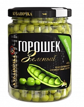 Горошек Кубаночка зеленый 340 г