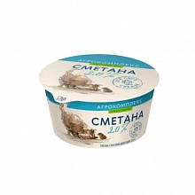 Сметана Агрокомплекс 20% 180 г 
