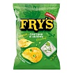 Чипсы картофельные Fry's Сметана с зеленью 70 г