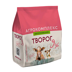 Творог Агрокомплекс 9% 300 г