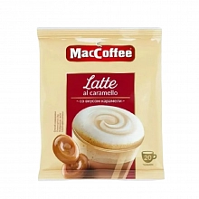 Кофе МакКофе Латте со вкусом карамели 22 г