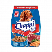 Корм сухой Чаппи для собак Говядина 600 г