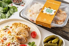 Курица запечённая По-Американски с рисом и овощами замороженная 200 г
