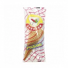 Мороженое Лакомство Колибри Рожок ваниль 12% СЗМЖ 100 г