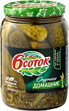 Огурчики 6 Соток маринованные домашние 680 г