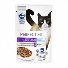 Корм влажный Перфект Фит для кошек поддержание здоровья почек лосось в соусе 75 г