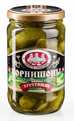 Огурцы Скатерть-Самобранка Мини корнишоны 350 г