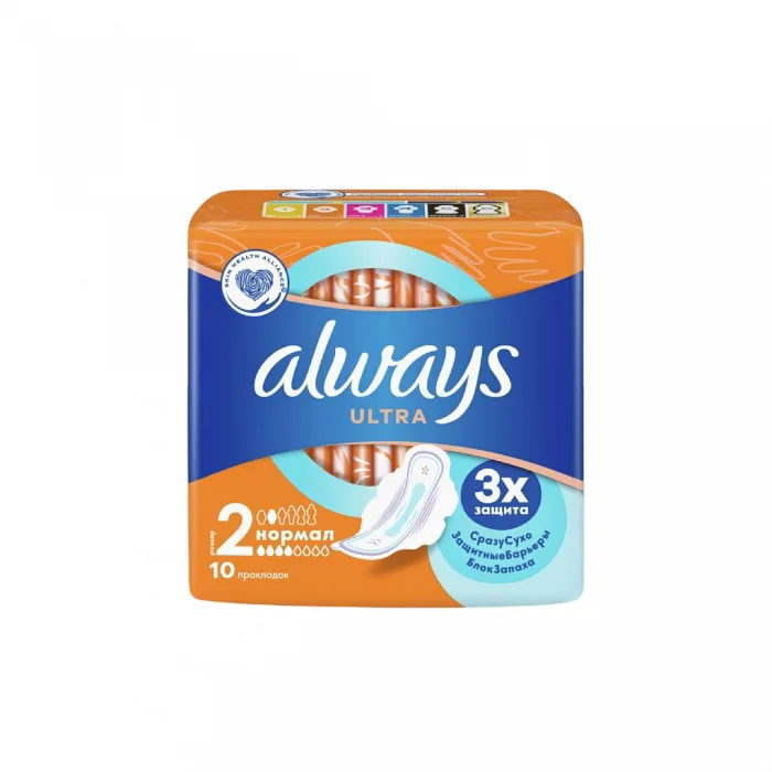 Прокладки Always Normal Plus гигиенические 10 шт