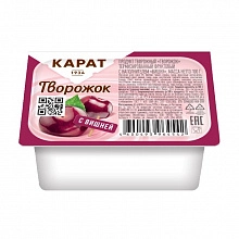 Творожок Карат Фруктовый Вишня 9% 100 г