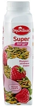 Йогурт Вкуснотеево питьевой малина зелёные злаки