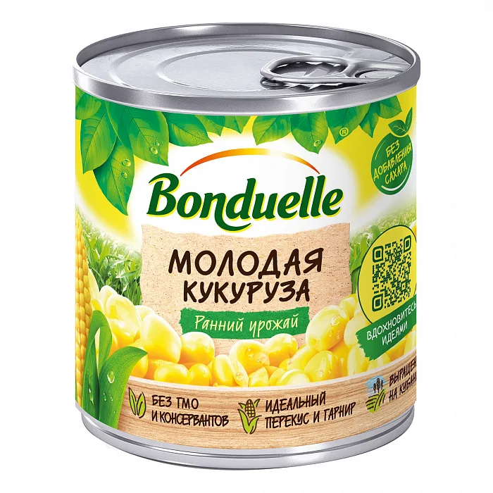 Кукуруза Бондюэль молодая 170 г