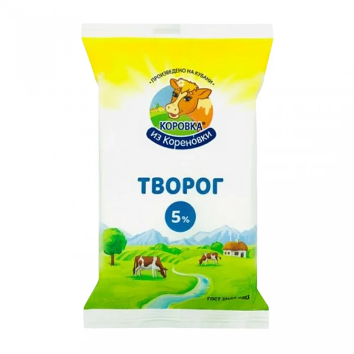 Творог Коровка из Кореновки 5% 180 г