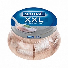 Филе-кусочки сельди Санта Бремор Матиас XXL отборная в масле слабосолёная 260 г