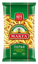 Макаронные изделия Макфа Перья Любительские 400 г