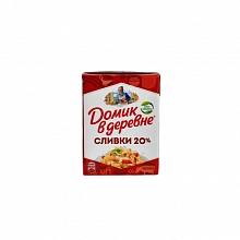 Сливки Домик в деревне 20% 200 мл