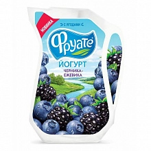 Йогурт питьевой Фруате Черника-ежевика 1.5% 950 г