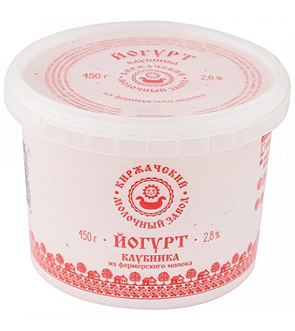 Йогурт Киржачский Клубника
