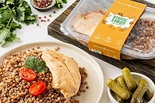 Филе куриное нежное с гречкой замороженное 250 г