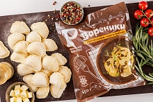 Вареники с картофельным пюре и грибами 450 г