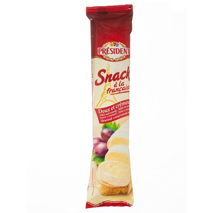 Сыр President Мягкий Snack à la Française с белой плесенью 60% 170 г