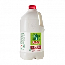 Молоко Чабан отборное 3.4-4.5% 1900 г