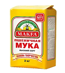 Мука Макфа Пшеничная 2 кг
