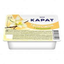 Творожок Карат сливочный Ваниль 10% 100 г