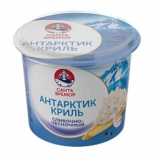 Паста из морепродуктов Санта Бремор Антарктик криль сливочно-чесночный 150 г