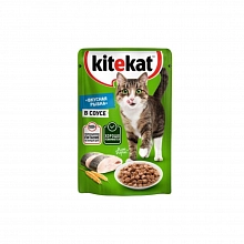 Корм влажный Китекат для кошек с рыбой в соусе 85 г