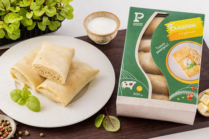 Блины с курицей 500 г