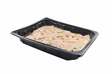 Филе грудки цыпленка в сливочно-грибном соусе