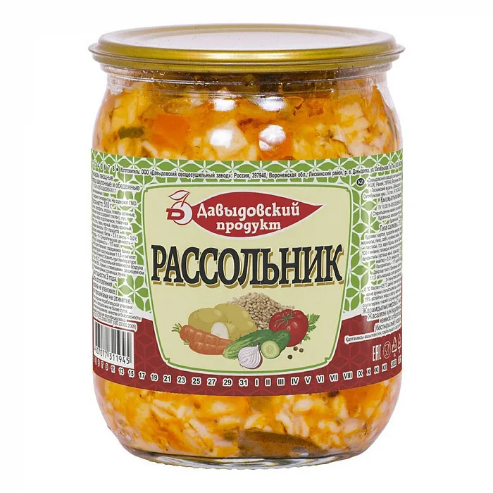 Рассольник Давыдовский продукт 530 г