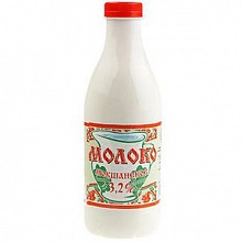 Молоко Мокшанское пастеризованное 3.2% 930 г