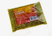 Губка из поролона с металлической нитью золото 1 шт