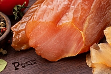 Карпаччо из мяса курицы сырокопченое