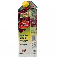Нектар Сады придонья Яблоко-Вишня 1 л