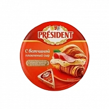 Сыр President ветчина 45% 140 г плавленый