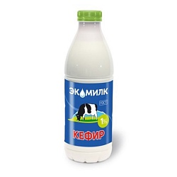 Кефир Экомилк 1% 930 мл