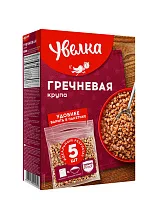 Крупа Увелка гречневая 5*80 г