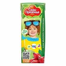 Сок Сады Придонья яблоко-шиповник 200 мл