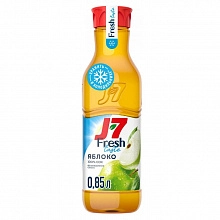Сок J7 Fresh Taste яблоко осветленный 850 мл