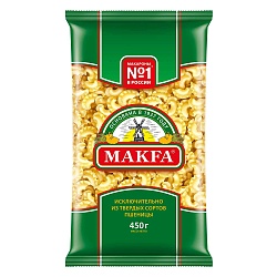 Макаронные изделия Макфа Петушиные Гребешки 400 г