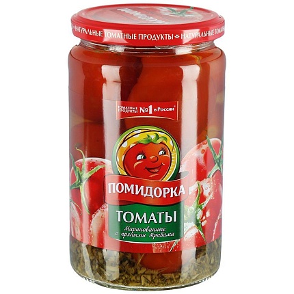 Томаты Помидорка Черри маринованные 680 г