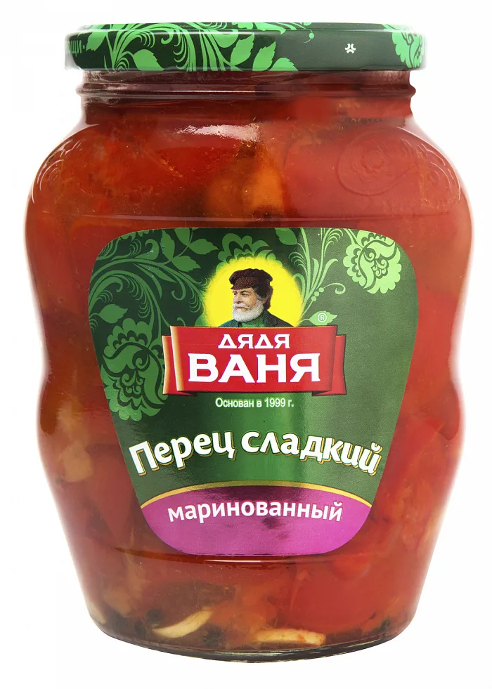 Перец Дядя Ваня сладкий маринованные 680 г