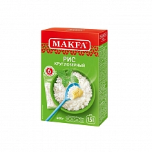 Крупа Макфа рис круглозерный 6 пакетов 400 г