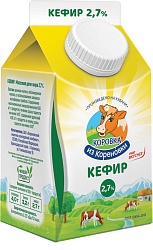 Кефир Коровка из Кореновки 2.7% 450 г